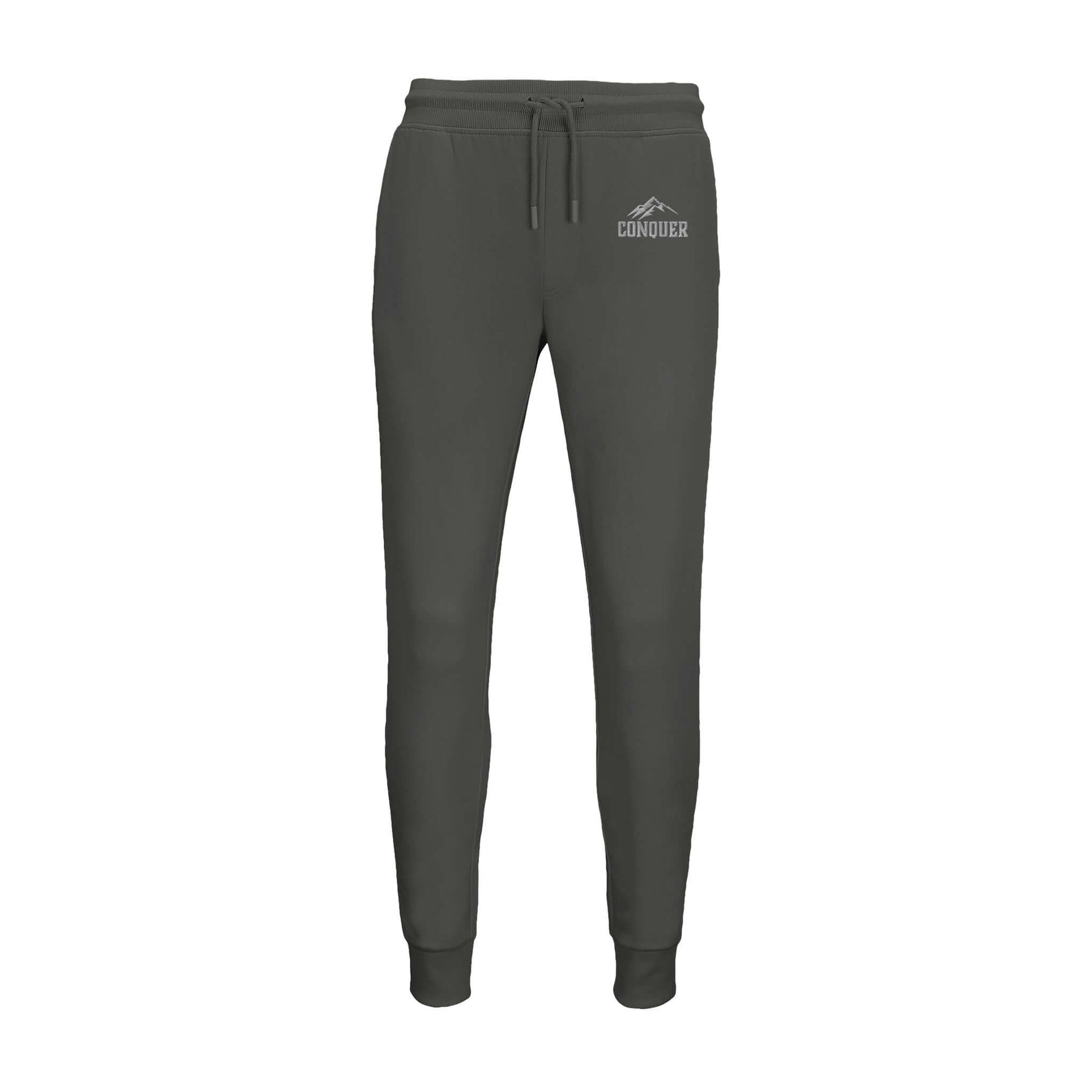 Conquer Men's Charcoal Jogging Pants