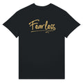 Fearless Women's Gold On Black T-shirt