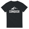 Conquer Men's Black T-shirt