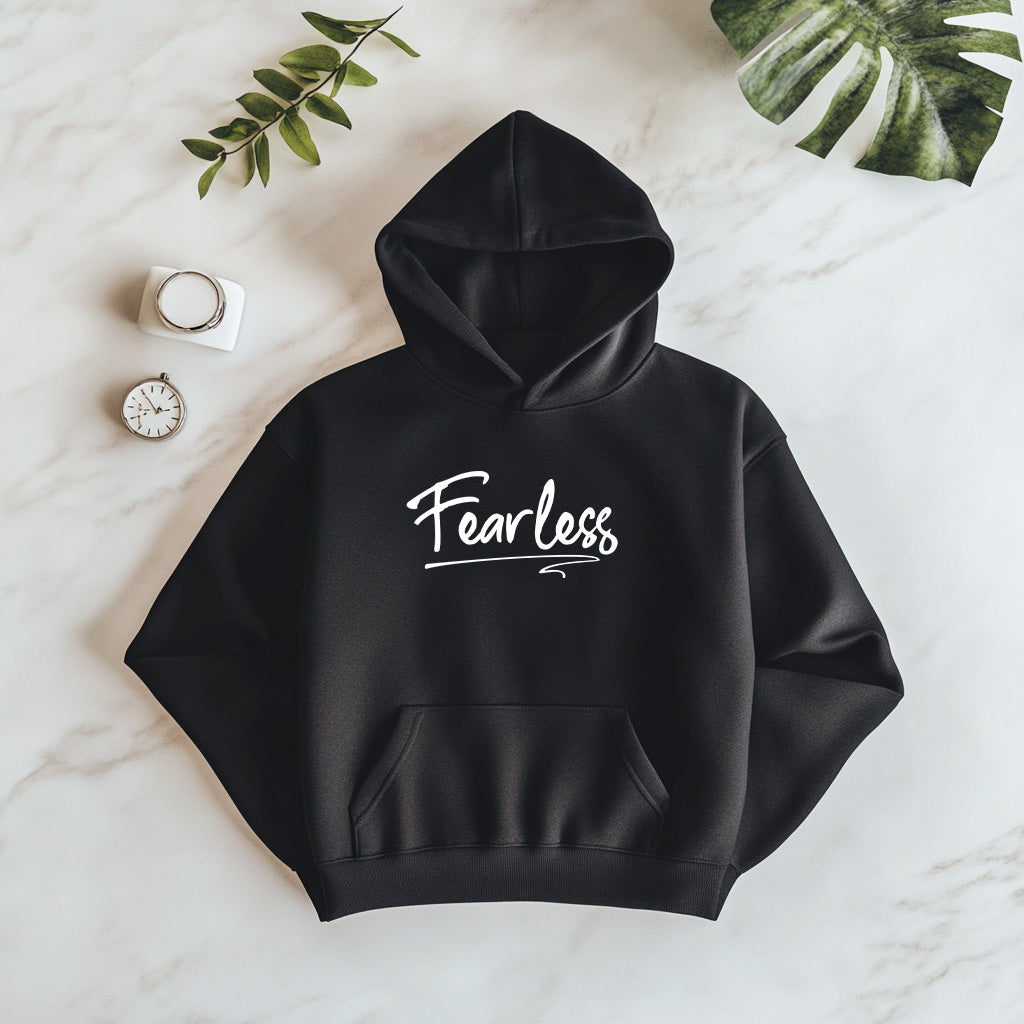 Fearless Women's Black Pullover Hoodie