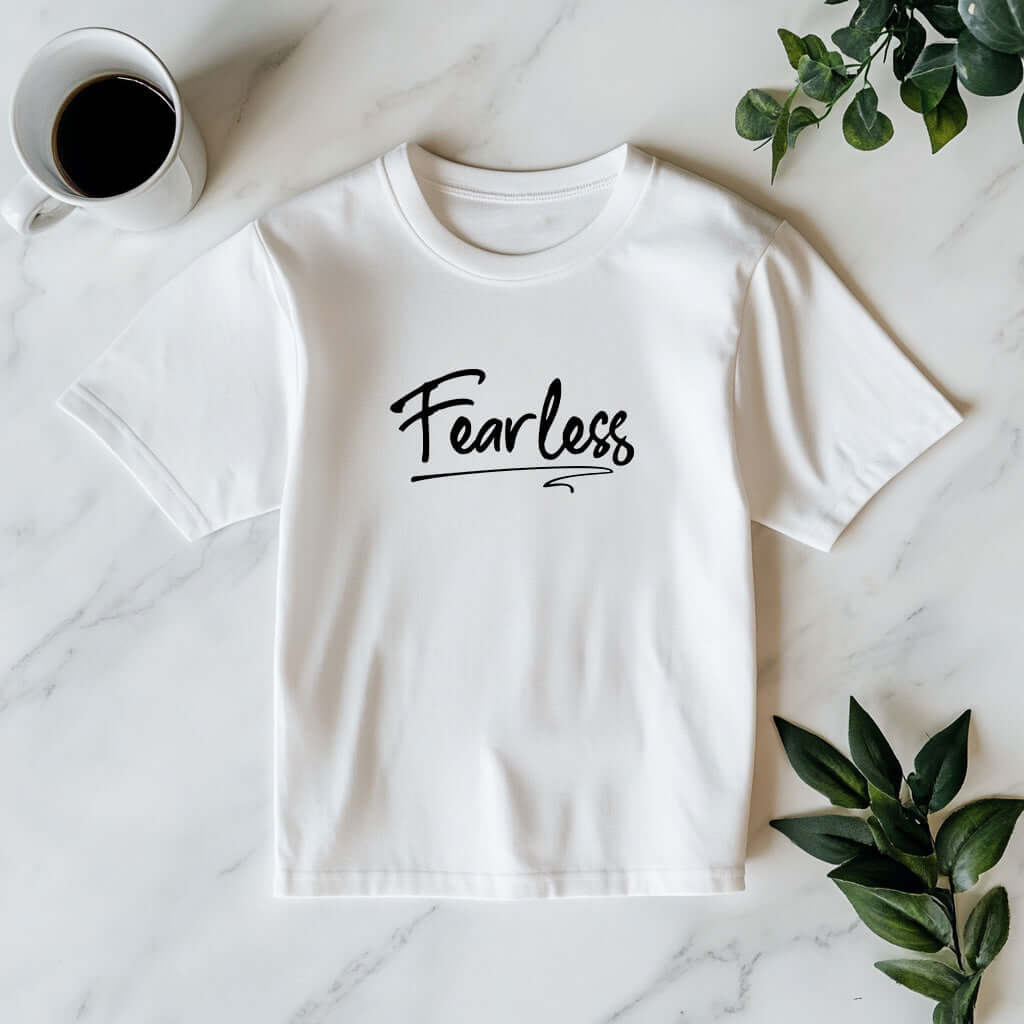 Fearless Women's White T-shirt