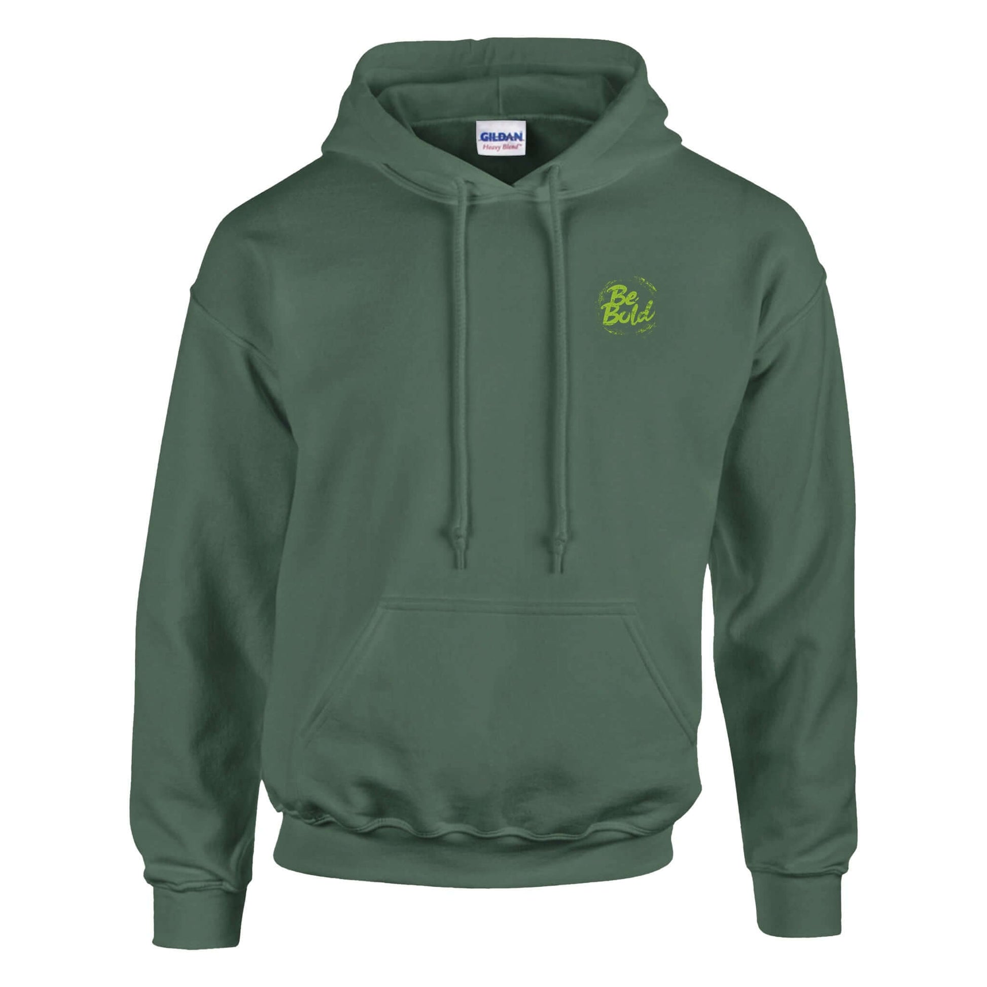 Be Bold Unisex Neon Green Pullover Hoodie